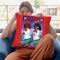 Xmas Dachshunds Throw Pillow By Tomoyo Pitcher - All About Vibe