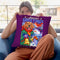 Xmas Golden Retriever Throw Pillow By Tomoyo Pitcher - All About Vibe