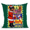 Xmas Rottweiler Throw Pillow By Tomoyo Pitcher - All About Vibe
