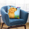 Butterfly And Dog Throw Pillow By Tomoyo Pitcher - All About Vibe