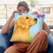 Butterfly And Dog Throw Pillow By Tomoyo Pitcher - All About Vibe