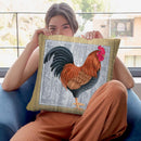 Chicken 1 Throw Pillow By Tomoyo Pitcher - All About Vibe