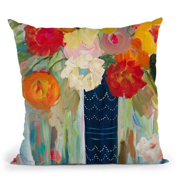 Here Comes The Sun Throw Pillow By Carrie Schmitt - All About Vibe