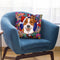Christmas Jack Russel Throw Pillow By Tomoyo Pitcher - All About Vibe
