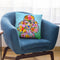 Flowers Poodle Throw Pillow By Tomoyo Pitcher - All About Vibe