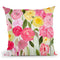 Margaret'S Flowers Throw Pillow By Carrie Schmitt - All About Vibe