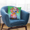 Flowers Dachshund Throw Pillow By Tomoyo Pitcher - All About Vibe