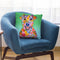 Flowers Jack Russell Throw Pillow By Tomoyo Pitcher - All About Vibe