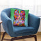 Flowers Papillon Throw Pillow By Tomoyo Pitcher - All About Vibe