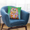 Flowers Persian Cat Throw Pillow By Tomoyo Pitcher - All About Vibe
