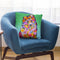 Flowersetlandeepdog Throw Pillow By Tomoyo Pitcher - All About Vibe