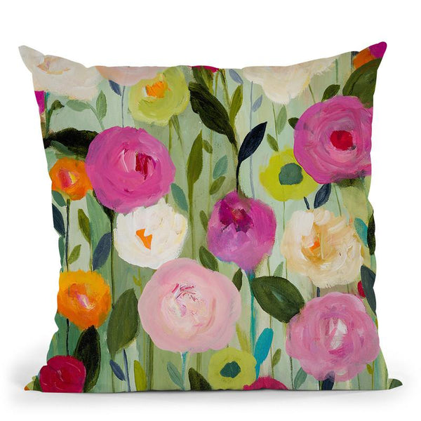 Natures Laugher Throw Pillow By Carrie Schmitt - All About Vibe