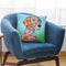 Flowers Weimaraner Throw Pillow By Tomoyo Pitcher - All About Vibe