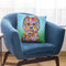 Flowers Westie Throw Pillow By Tomoyo Pitcher - All About Vibe