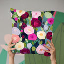 Night Garden Throw Pillow By Carrie Schmitt - All About Vibe