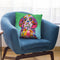Flowersih Tzu Throw Pillow By Tomoyo Pitcher - All About Vibe