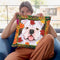 Autumn Bulldog Throw Pillow By Tomoyo Pitcher - All About Vibe