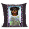 Rottweiler Dinosaur Throw Pillow By Tomoyo Pitcher - All About Vibe