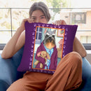 Schnauzer Bedtime Throw Pillow By Tomoyo Pitcher - All About Vibe