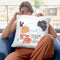 Spa Poodle Persian Throw Pillow By Tomoyo Pitcher - All About Vibe