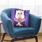 White Persian Throw Pillow By Tomoyo Pitcher - All About Vibe