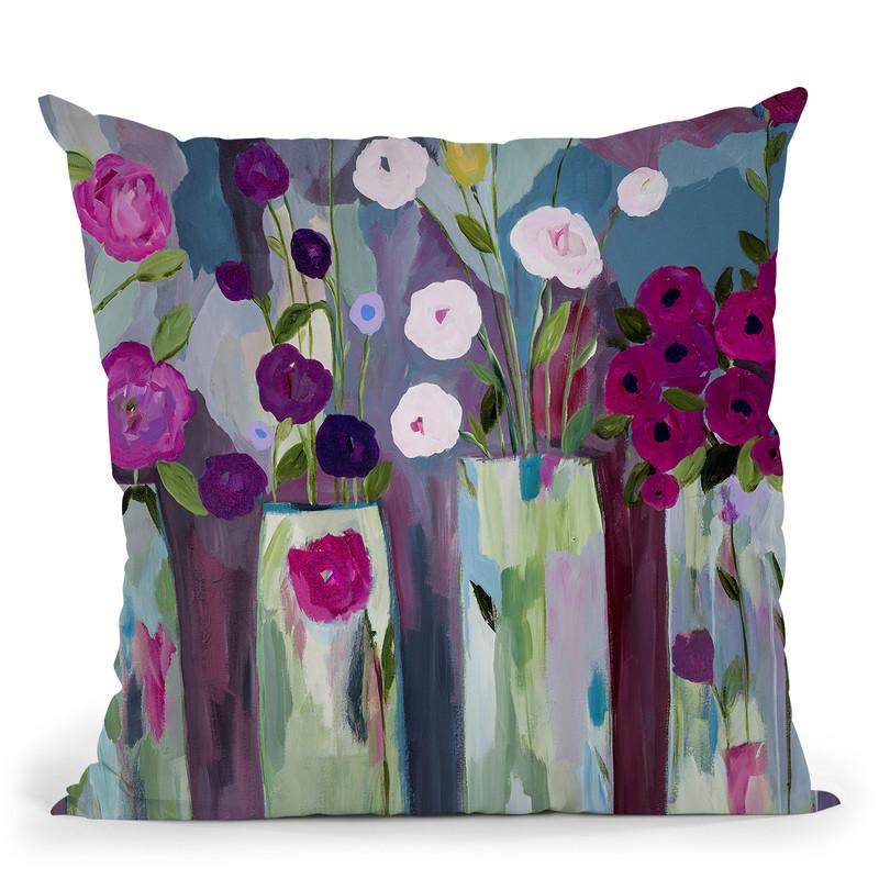 Que Sera Sera Throw Pillow By Carrie Schmitt - All About Vibe