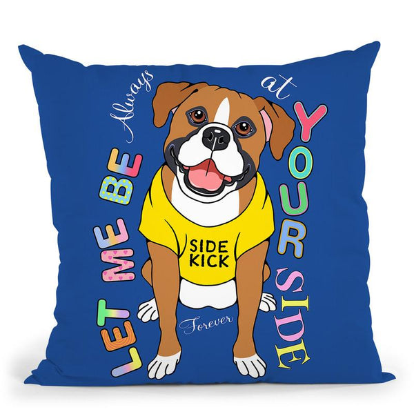 Boxer Graphic Style Throw Pillow By Tomoyo Pitcher - All About Vibe