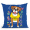 Boxer Graphic Style Throw Pillow By Tomoyo Pitcher - All About Vibe