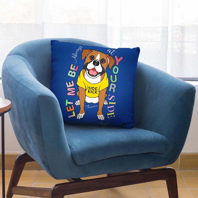 Boxer Graphic Style Throw Pillow By Tomoyo Pitcher - All About Vibe