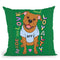 Pitbull Graphic Style Throw Pillow By Tomoyo Pitcher - All About Vibe