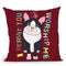 Tuxedo Cat Graphic Style Throw Pillow By Tomoyo Pitcher - All About Vibe