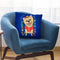Yorkie Graphic Style Throw Pillow By Tomoyo Pitcher - All About Vibe