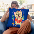 Yorkie Graphic Style Throw Pillow By Tomoyo Pitcher - All About Vibe