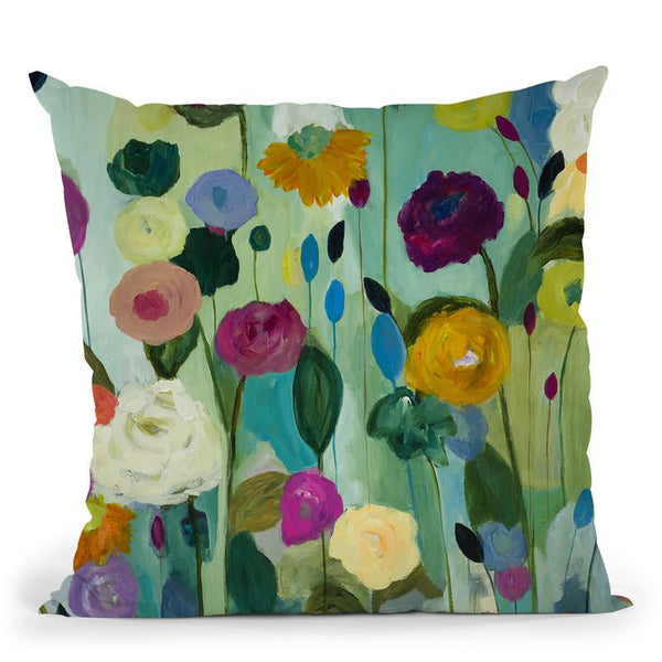 Soul Blossoms Throw Pillow By Carrie Schmitt - All About Vibe