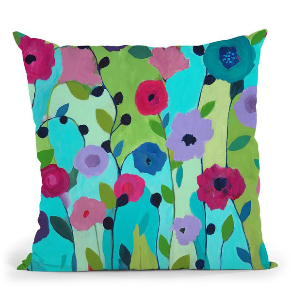 Spring Returns Throw Pillow By Carrie Schmitt - All About Vibe