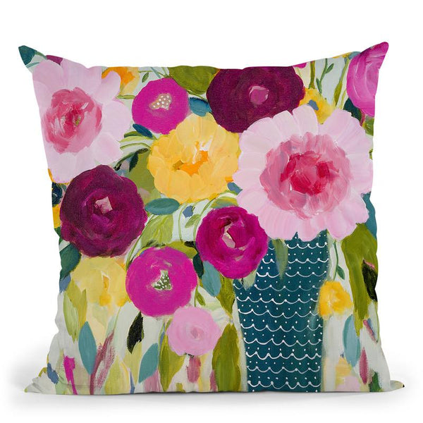 Sweet Nora Throw Pillow By Carrie Schmitt - All About Vibe