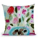 Winter Blooms Ii Throw Pillow By Carrie Schmitt - All About Vibe