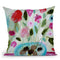Winter Blooms Ii Throw Pillow By Carrie Schmitt - All About Vibe