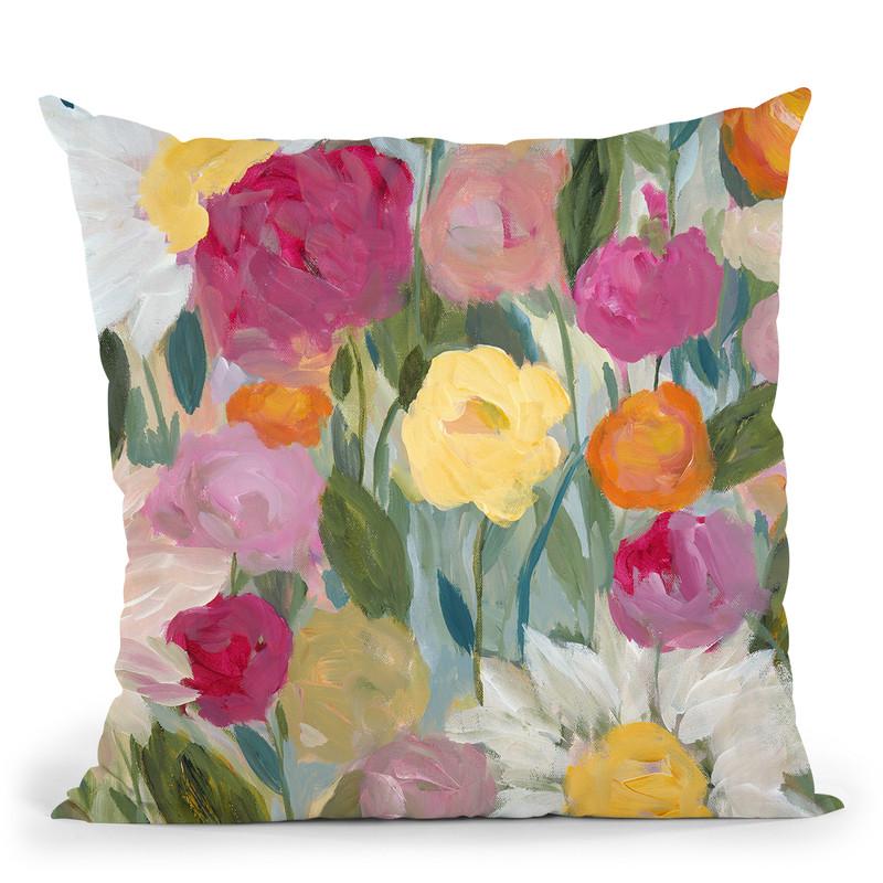 Jubilation Throw Pillow By Carrie Schmitt - All About Vibe