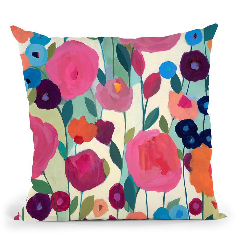 Never A Dull Moment Throw Pillow By Carrie Schmitt - All About Vibe