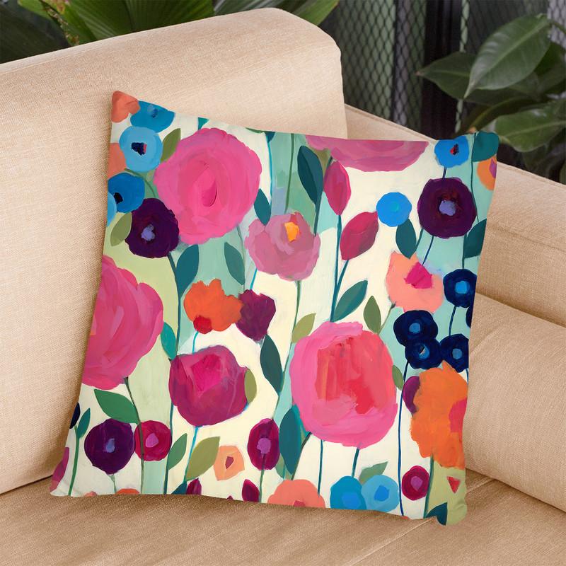 Never A Dull Moment Throw Pillow By Carrie Schmitt - All About Vibe