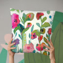 Wild Divinity Throw Pillow By Carrie Schmitt - All About Vibe