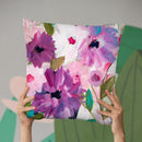 Blossoming Throw Pillow By Carrie Schmitt - All About Vibe
