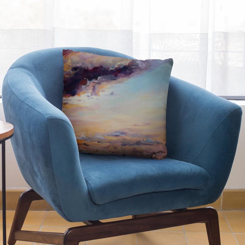 Butterscotch Throw Pillow By Emily Heard - All About Vibe