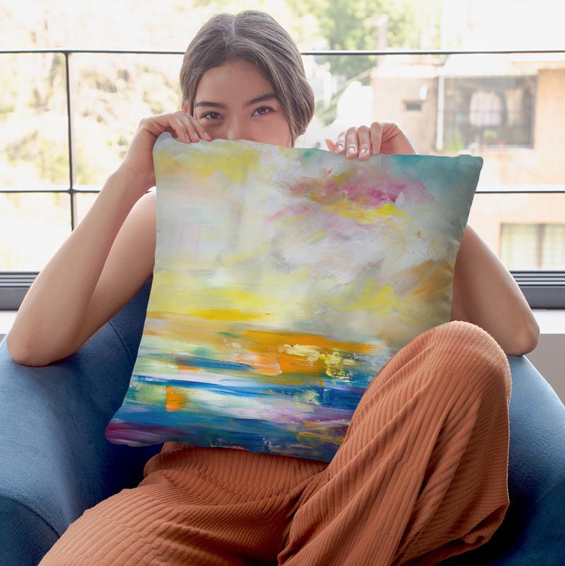 Creative Freedom Throw Pillow By Emily Heard - All About Vibe