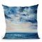 Deep Blue Throw Pillow By Emily Heard - All About Vibe
