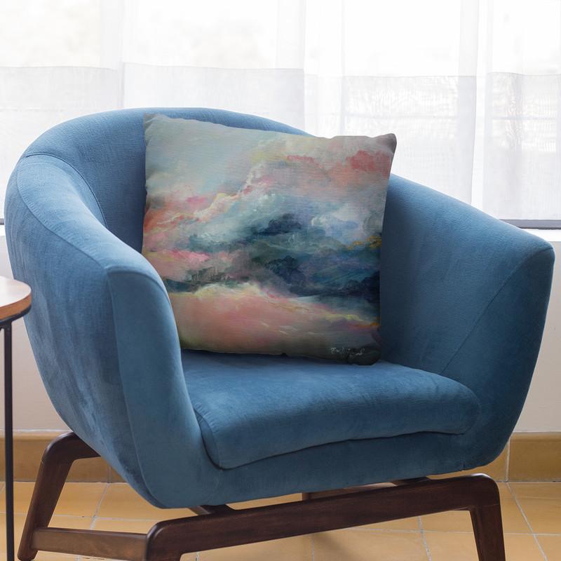 Divergent Throw Pillow By Emily Heard - All About Vibe