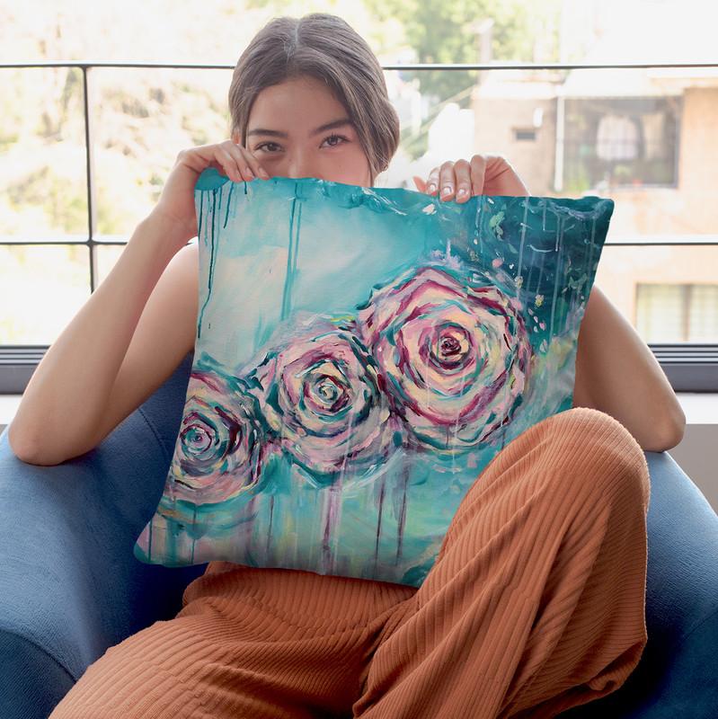 Dreamscape Throw Pillow By Emily Heard - All About Vibe