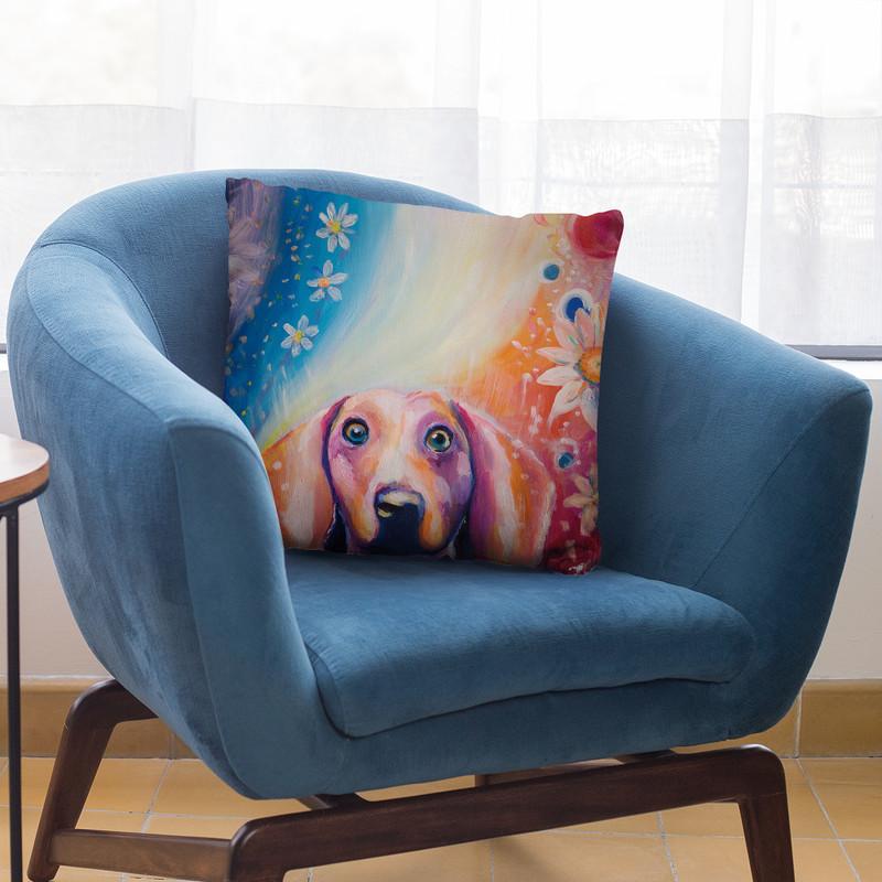 Hello My Friend Throw Pillow By Emily Heard - All About Vibe