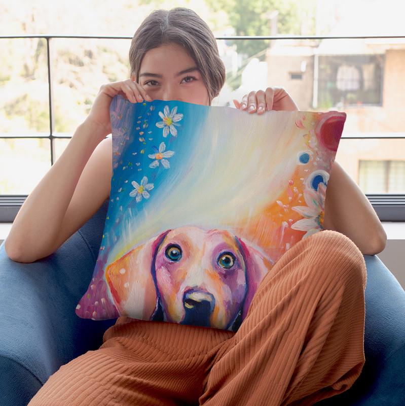 Hello My Friend Throw Pillow By Emily Heard - All About Vibe